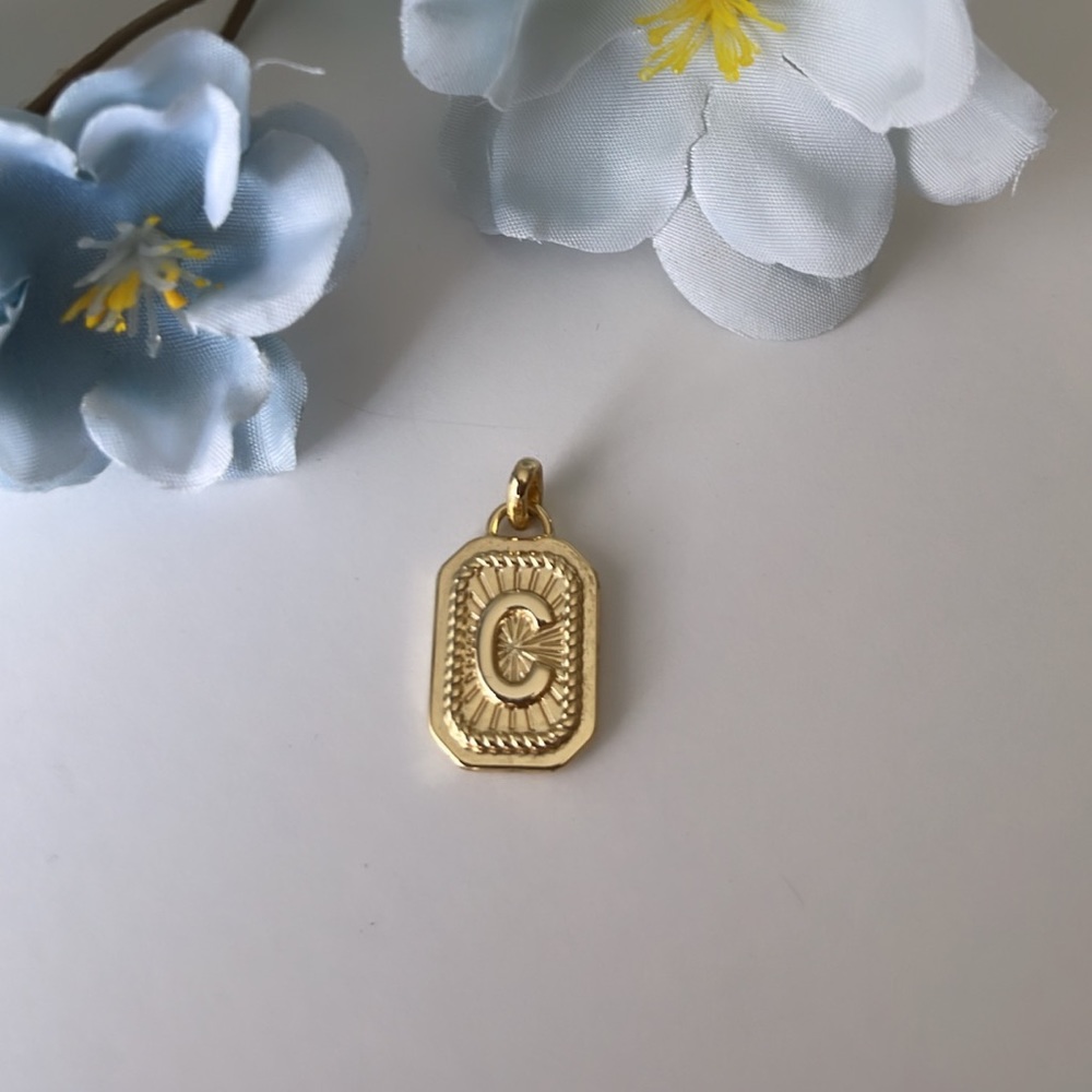 Letter C Charm